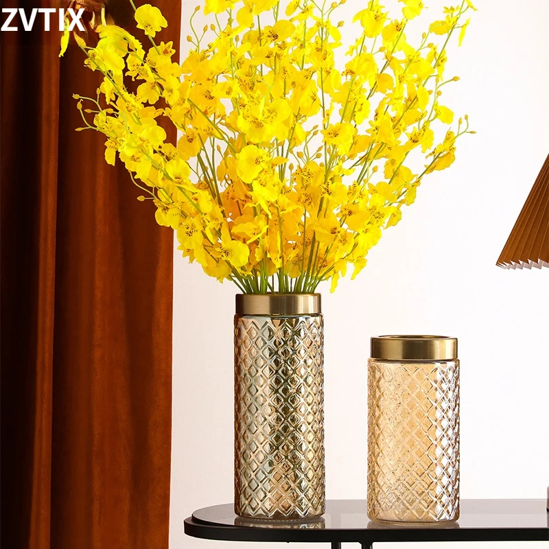 Nordic High-end Glass Vase Decoration Living Room Dining Table Dried Flowers Arrangement Home Accessories Centerpieces Weddings
Nordic High-end Glass Vase Decoration Living Room Dining Table Dried Flowers Arrangement Home Accessories Centerpieces Weddings