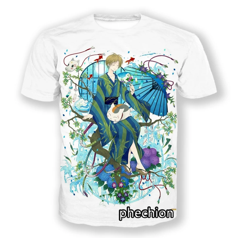 phechion New Fashion Men/Women Natsume's Book of Friends 3D Print Short Sleeve T-Shirt Casual Hip Hop Summer T Shirt Tops S62
phechion New Fashion Men/Women Natsume's Book of Friends 3D Print Short Sleeve T-Shirt Casual Hip Hop Summer T Shirt Tops S62