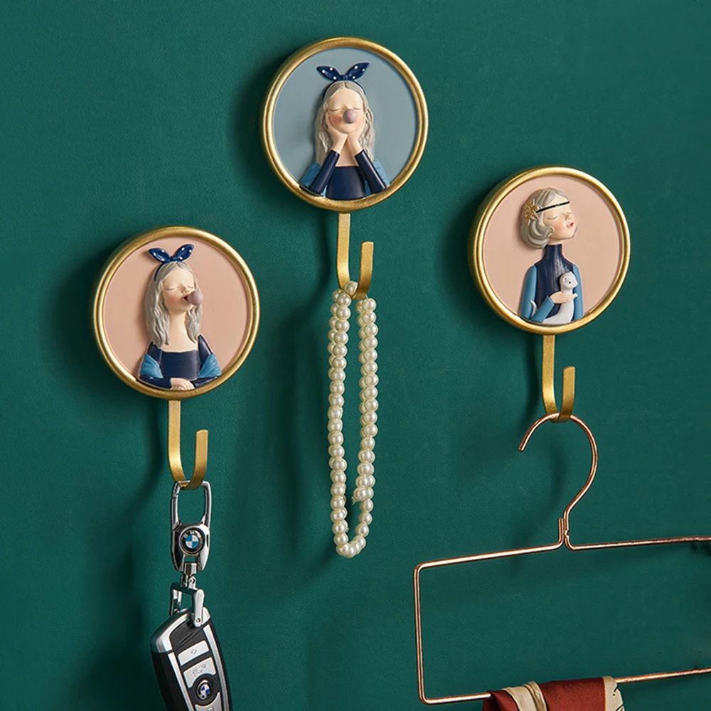 Cute 3D Girl Clothes Rack Housekeeper On The Wall Hooks For Hanging Towel Holder Key Hanger Home Children's Room Accessories
Cute 3D Girl Clothes Rack Housekeeper On The Wall Hooks For Hanging Towel Holder Key Hanger Home Children's Room Accessories