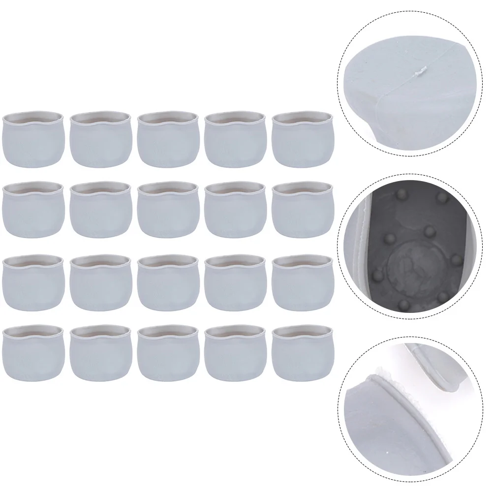 60 Pcs Table Chair Foot Cover Furniture Covers Sofa Leg Protectors Boots Feet Floor Silica Gel For Floors Home Pads Chairs
60 Pcs Table Chair Foot Cover Furniture Covers Sofa Leg Protectors Boots Feet Floor Silica Gel For Floors Home Pads Chairs