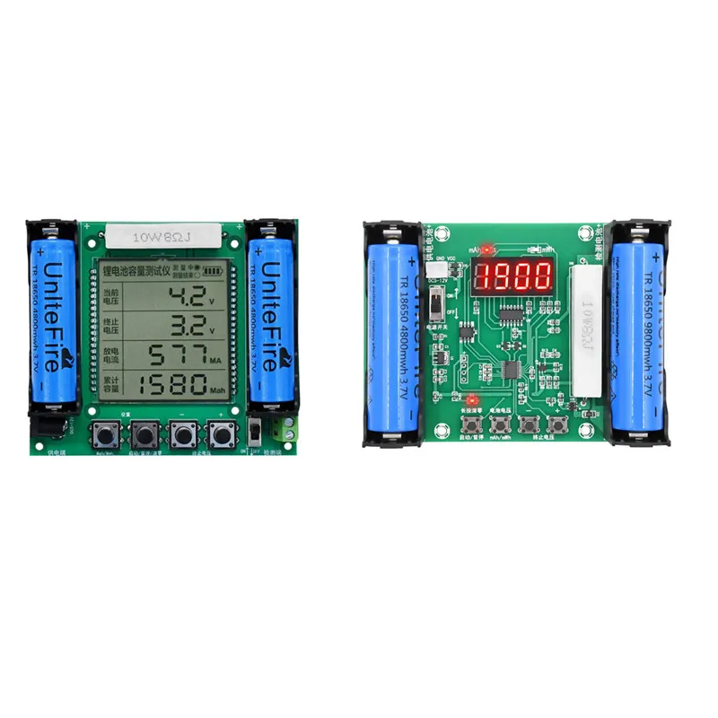 XH-M239 18650 Lithium Battery Capacity Tester Module High Precision LCD Digital Display True Capacity Module MaH/mwH Measurement
XH-M239 18650 Lithium Battery Capacity Tester Module High Precision LCD Digital Display True Capacity Module MaH/mwH Measurement
