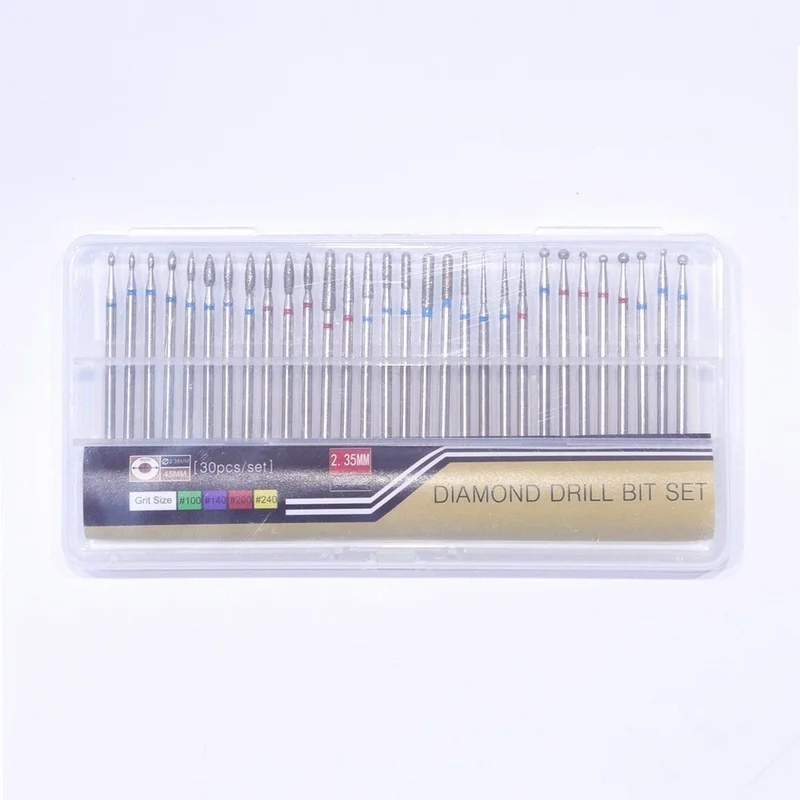 30 Pcs Nail Polisher Set Alloy Grinding Head Diamond Dead Skin Remover Tool
30 Pcs Nail Polisher Set Alloy Grinding Head Diamond Dead Skin Remover Tool