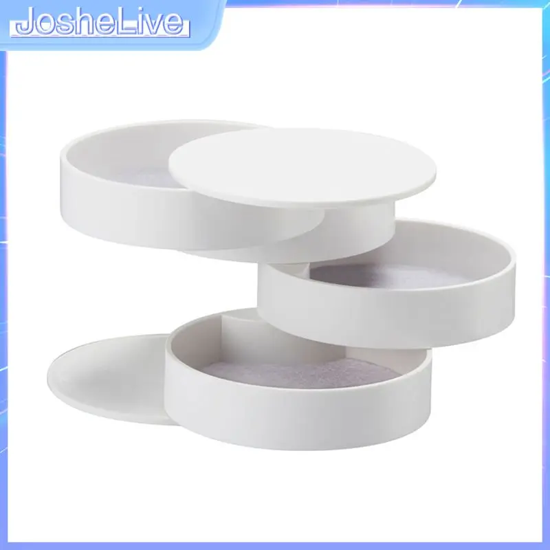 Jewelry Storage Box Multilayer Rotating Plastic Jewelry Stand Earrings Ring Box Cosmetics Beauty Container Organizer Jewelry Box
Jewelry Storage Box Multilayer Rotating Plastic Jewelry Stand Earrings Ring Box Cosmetics Beauty Container Organizer Jewelry Box