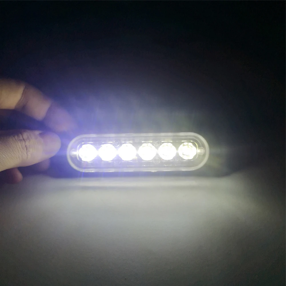 Car Beacon Lamp Car LED Strobe Light DC12-24V 18W 2 Pieces 6 Pcs LEDs 720LM Aluminium + LED Auto Car Brand New
Car Beacon Lamp Car LED Strobe Light DC12-24V 18W 2 Pieces 6 Pcs LEDs 720LM Aluminium + LED Auto Car Brand New