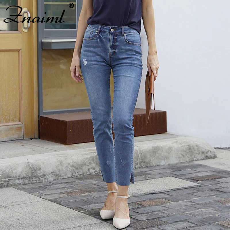 Znaiml Mid Waist Mom Jeans Simple Design Boyfriends Pencil Pants Femme Cotton Elastic Slim Vintage Denim Trousers Vaqueros Mujer
Znaiml Mid Waist Mom Jeans Simple Design Boyfriends Pencil Pants Femme Cotton Elastic Slim Vintage Denim Trousers Vaqueros Mujer