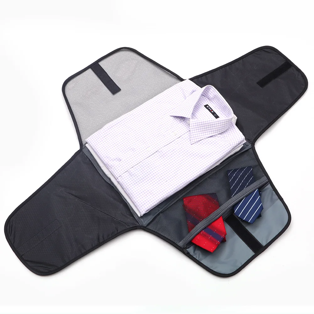 

Shirt Bag for Crease Wrinkle-free Traveling with Shirts Garment Bag Packing Organizer for Carry-on Luggage Accessory