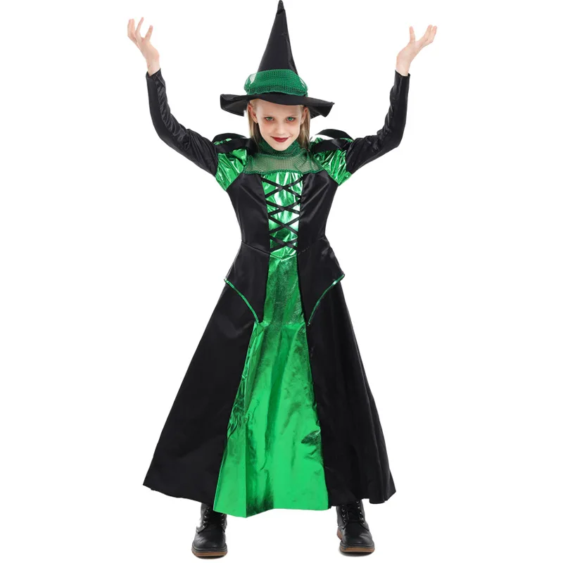 Kids Witch Costume Children Girls Halloween Carnival Fancy Party Cosplay Dress Up
Kids Witch Costume Children Girls Halloween Carnival Fancy Party Cosplay Dress Up