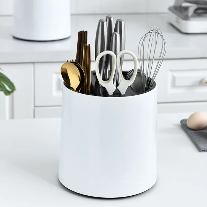 Kitchen Storage Organizer Rack Multifunctional Rotatable Storage Shelf Tube Creative Knife Fork Chopstick Holder Cage Accessori
Kitchen Storage Organizer Rack Multifunctional Rotatable Storage Shelf Tube Creative Knife Fork Chopstick Holder Cage Accessori
