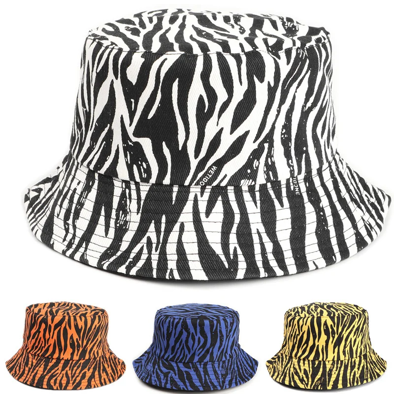 2022 New Spring Autumn Korean Bucket Hat Fashion Art Retro Zebra Pattern Sunshade Fisherman Hat Outdoor Leisure Panama Gorros
2022 New Spring Autumn Korean Bucket Hat Fashion Art Retro Zebra Pattern Sunshade Fisherman Hat Outdoor Leisure Panama Gorros