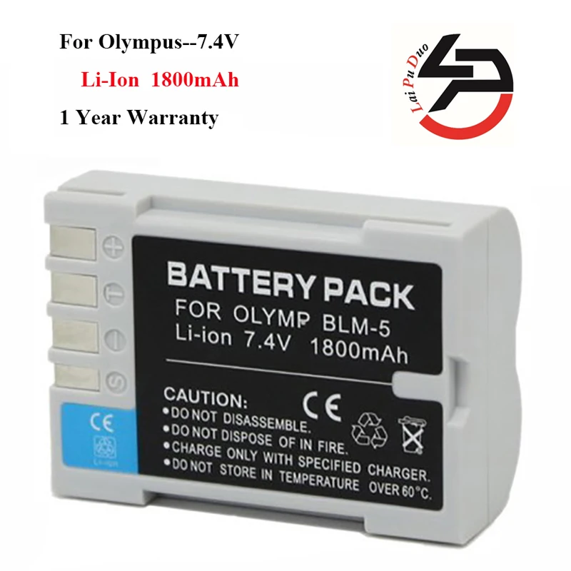High Quality 1800mAh New Replacement Battery for Olympus PS-BLM5 E-3 E-5 E-300 E-330 E-500 E-510 E-520 C-5060 C-7070 C-8080
High Quality 1800mAh New Replacement Battery for Olympus PS-BLM5 E-3 E-5 E-300 E-330 E-500 E-510 E-520 C-5060 C-7070 C-8080