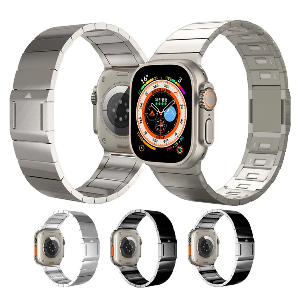 Браслет из нержавеющей стали для Apple Watch Ultra, ремешок с магнитной застежкой для снятия скольжения, Series 8 7 6 SE 5 4, 49 мм 45 мм 44 мм
Браслет из нержавеющей стали для Apple Watch Ultra, ремешок с магнитной застежкой для снятия скольжения, Series 8 7 6 SE 5 4, 49 мм 45 мм 44 мм