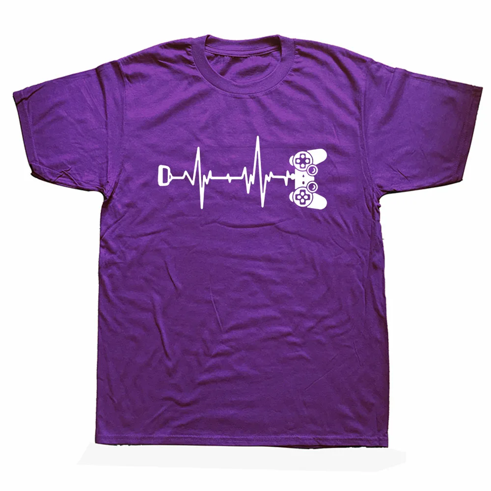 Funny Gamer Heartbeat Electric Pulse T Shirts Graphic Cotton Streetwear Short Sleeve Harajuku T-shirt Mens Clothing
Funny Gamer Heartbeat Electric Pulse T Shirts Graphic Cotton Streetwear Short Sleeve Harajuku T-shirt Mens Clothing