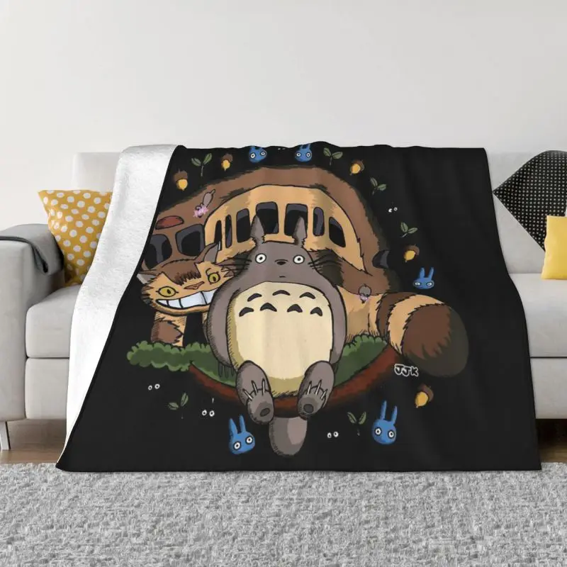 Anime Ultra-Soft Fleece Throw Blanket Warm Flannel Miyazaki Hayao Japan Manga Blankets for Bedroom Sofa Quilt My Neighbor Totoro
Anime Ultra-Soft Fleece Throw Blanket Warm Flannel Miyazaki Hayao Japan Manga Blankets for Bedroom Sofa Quilt My Neighbor Totoro
