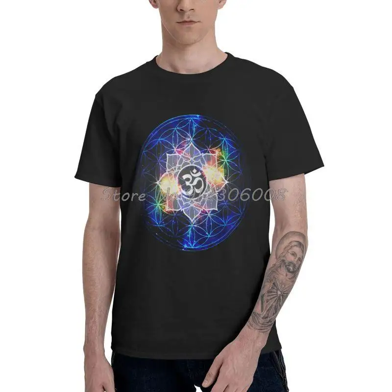 Men's Om Flower Of Life Sacred Geometry T-Shirt Fashion Aum Hinduism Buddhism Tshirt Short Sleeve Hip Hop T Shirt Cotton Tee
Men's Om Flower Of Life Sacred Geometry T-Shirt Fashion Aum Hinduism Buddhism Tshirt Short Sleeve Hip Hop T Shirt Cotton Tee