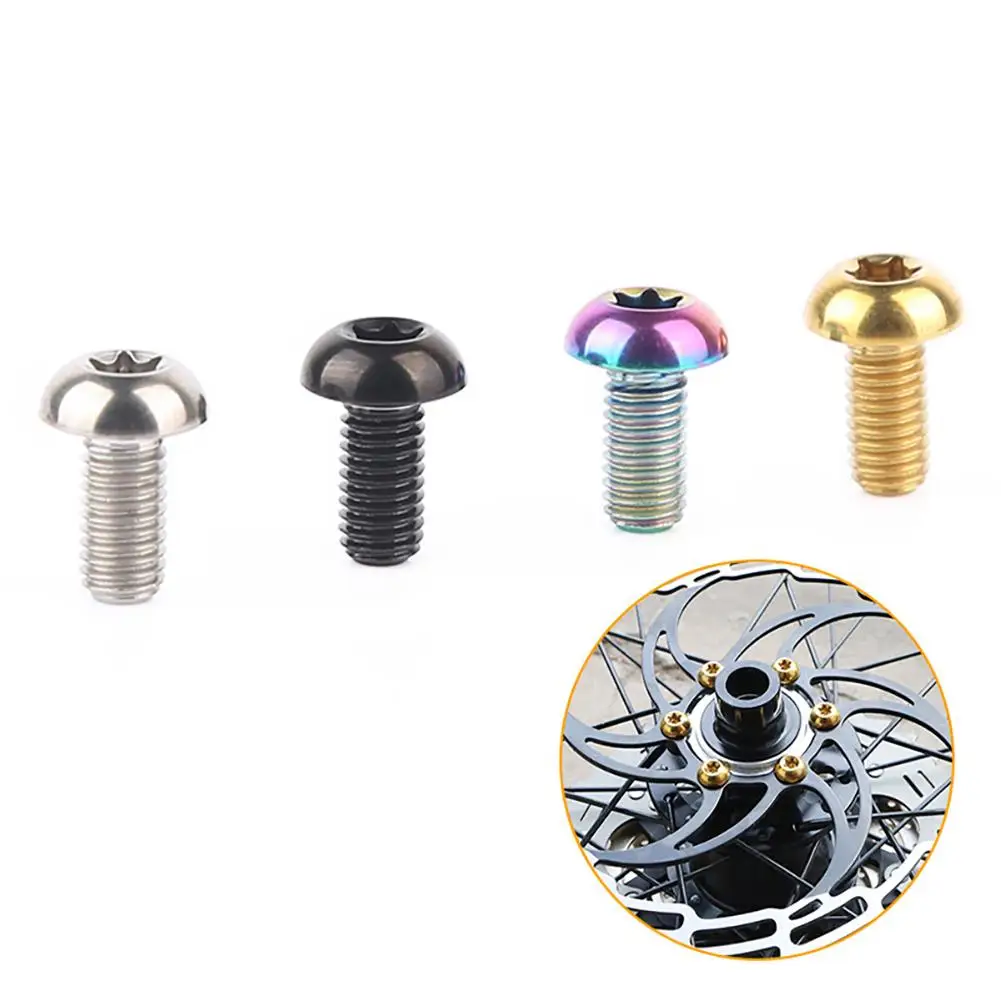 2pcs Titanium Alloy Screws M5 x 10 Lightweight Disc Brake Hexagon Socket Screw For Mountain Road Bike
2pcs Titanium Alloy Screws M5 x 10 Lightweight Disc Brake Hexagon Socket Screw For Mountain Road Bike