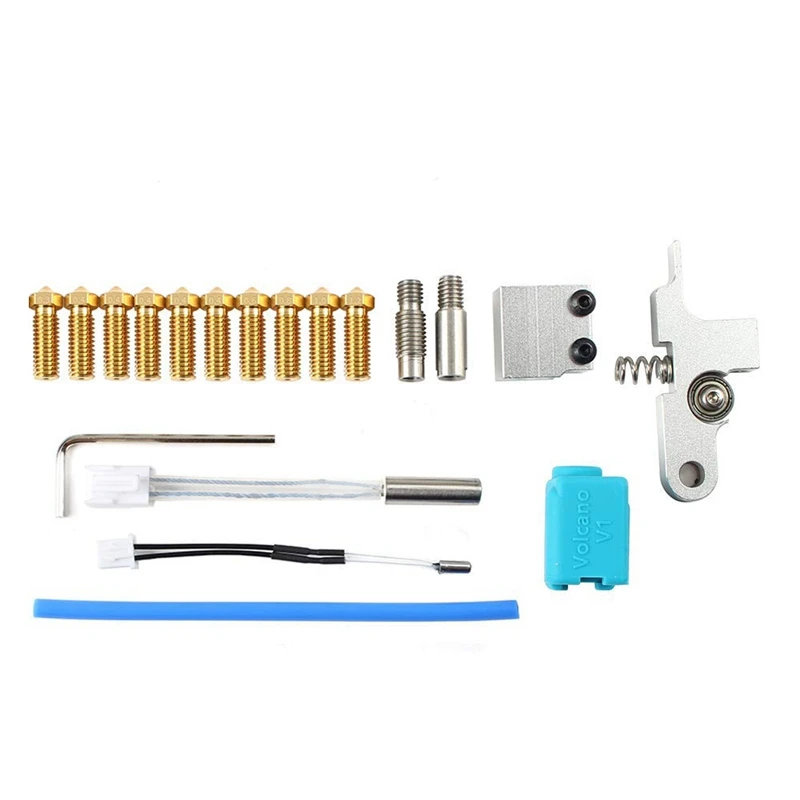 3D Printer Sidewinder X1 & Genius Nozzle Silicone Sleeve Holder Throat Thermistor Heating Tube Heating Block Kit
3D Printer Sidewinder X1 & Genius Nozzle Silicone Sleeve Holder Throat Thermistor Heating Tube Heating Block Kit