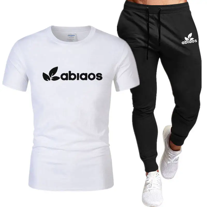 Hot-Selling Summer brand Men's Jogging Set Tracksuit Sportswear Track Suits Male Sweatsuit Short Sleeves T shirt 2 piece set 
Hot-Selling Summer brand Men's Jogging Set Tracksuit Sportswear Track Suits Male Sweatsuit Short Sleeves T shirt 2 piece set