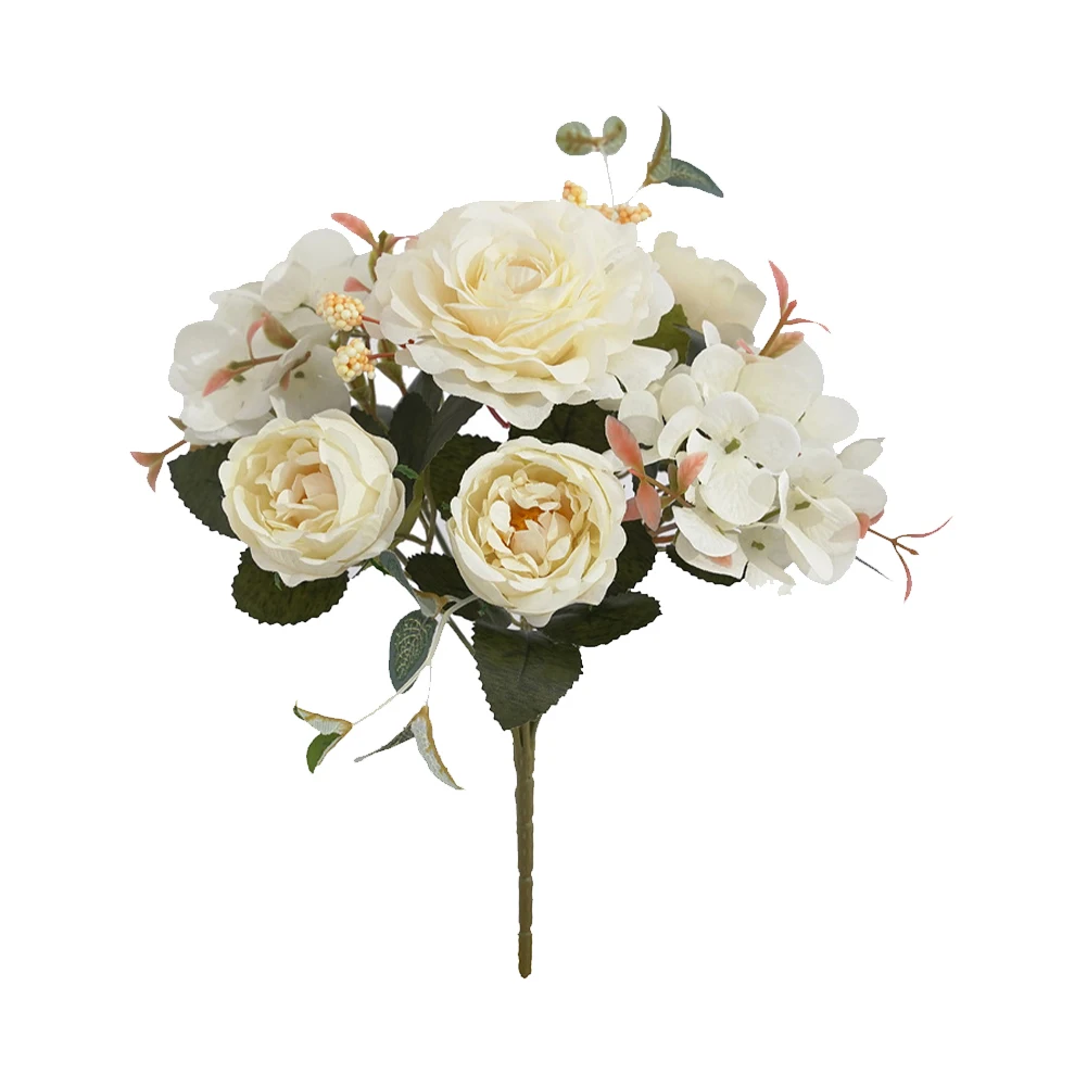 Accessories Wedding Home Decor Bedroom Artificial Flower Silk Bouquet Photo Props Living Room European Style Peony Hydrangea
Accessories Wedding Home Decor Bedroom Artificial Flower Silk Bouquet Photo Props Living Room European Style Peony Hydrangea