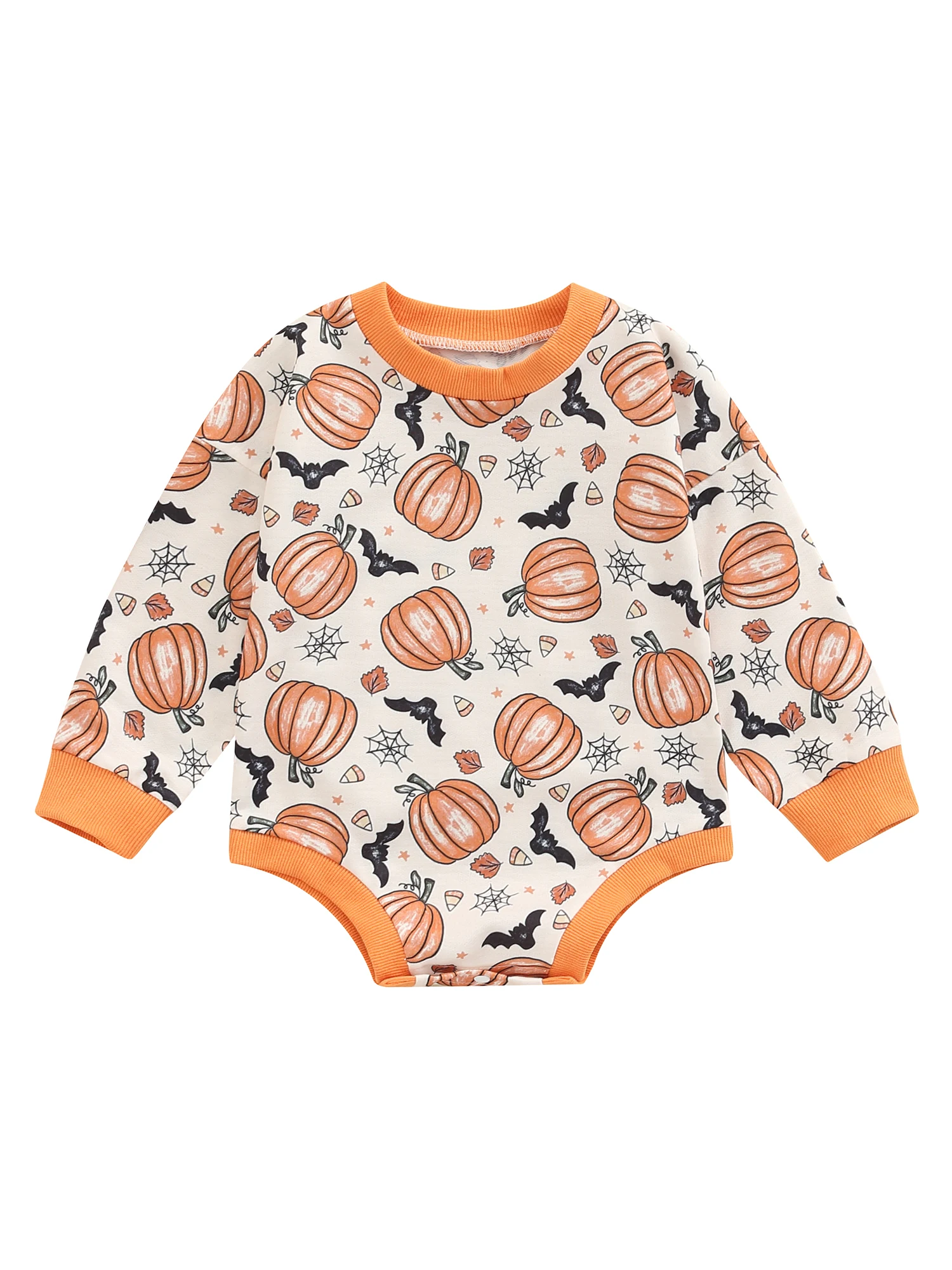 Newborn Baby Girls Boys Halloween Romper Long Sleeve Crewneck Sweatshirts Oversized Jumpsuit Fall Winter Clothes
Newborn Baby Girls Boys Halloween Romper Long Sleeve Crewneck Sweatshirts Oversized Jumpsuit Fall Winter Clothes