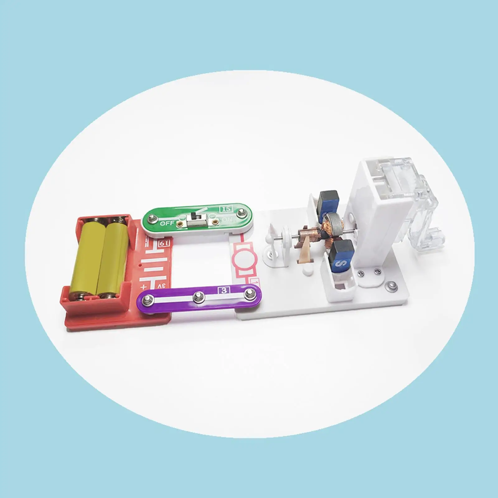 Hand Generator Toy Teaching Aids Birthday Gift Sturdy Science Experiment Educational Toys Manual Assemble for Teacher Teens 
Hand Generator Toy Teaching Aids Birthday Gift Sturdy Science Experiment Educational Toys Manual Assemble for Teacher Teens