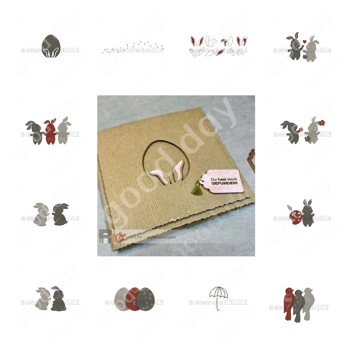 2022 Easter,Cute rabbit, bird, umbrella, easter egg,metal Cutting Dies Scrapbooking Diy Decoration Craft Embossing
2022 Easter,Cute rabbit, bird, umbrella, easter egg,metal Cutting Dies Scrapbooking Diy Decoration Craft Embossing