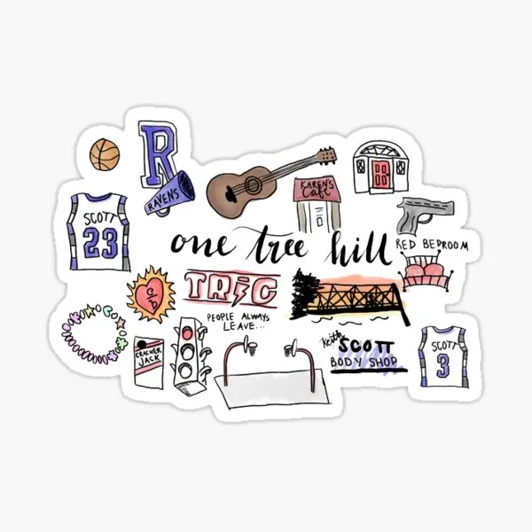 One Tree Hill Icons 5PCS Stickers for Wall Decor Water Bottles Stickers Funny Bumper Room Living Room Art Home Kid Cartoon Car
One Tree Hill Icons 5PCS Stickers for Wall Decor Water Bottles Stickers Funny Bumper Room Living Room Art Home Kid Cartoon Car