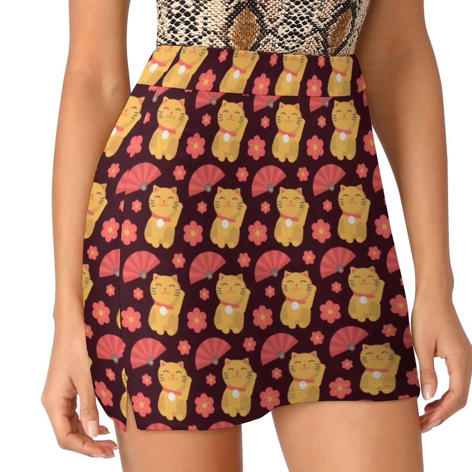 Japanese Anime Skirt Cute Cats Print Streetwear Casual Skirts Womens Elegant Mini Skirt Printed Bottoms Birthday Gift 
Japanese Anime Skirt Cute Cats Print Streetwear Casual Skirts Womens Elegant Mini Skirt Printed Bottoms Birthday Gift