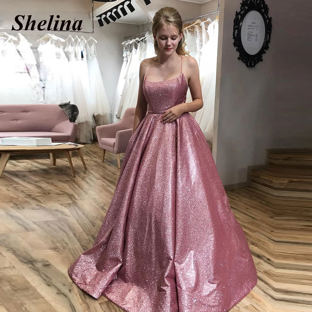 Shelina Exquisite Glitter Formal Occasion Dresses Spaghetti Strap Square Collar Evening Gowns Vestido De Noite Customer Made
Shelina Exquisite Glitter Formal Occasion Dresses Spaghetti Strap Square Collar Evening Gowns Vestido De Noite Customer Made