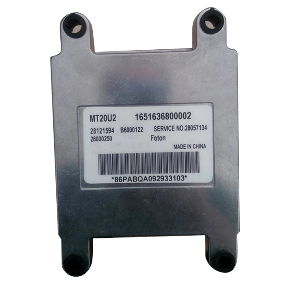 MT20U2 28121594 Engine Control Unit for Foton Pickup Aoling Computer Board Electronic 1651636800002 B6000122 28057134
MT20U2 28121594 Engine Control Unit for Foton Pickup Aoling Computer Board Electronic 1651636800002 B6000122 28057134