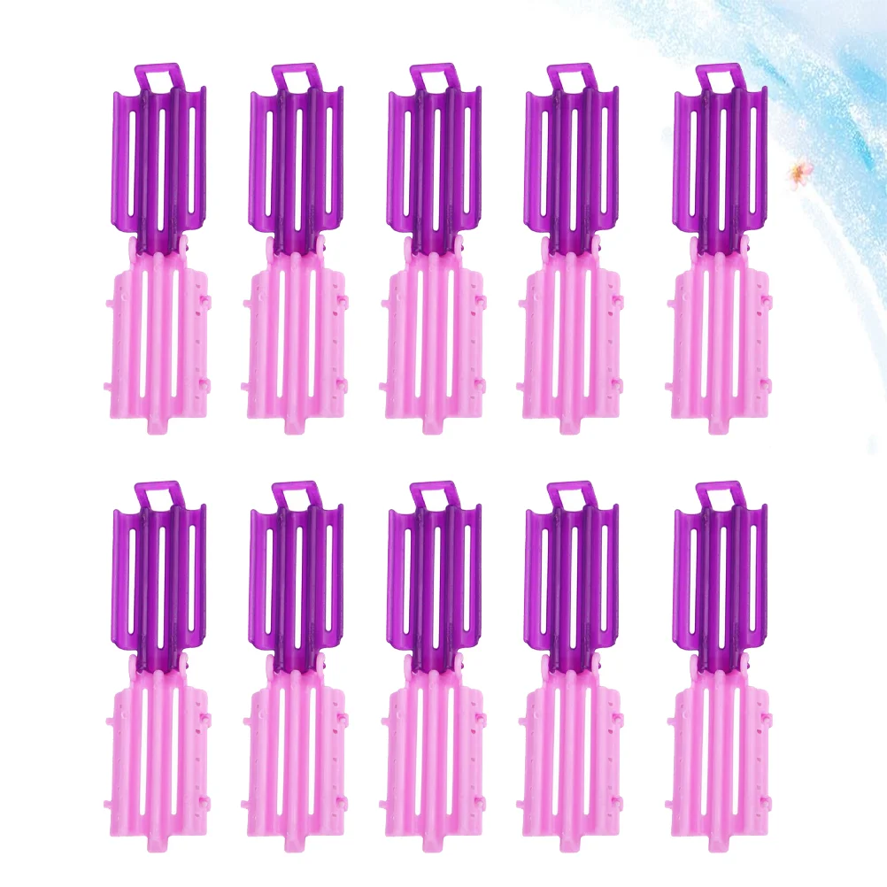 

Hair Rollers Curls Curler Spiral Rods Perm Stylingtool Hairdressing Wavy Clamps Clips Roller Salon Curlers Kit Rod Diy Styles
