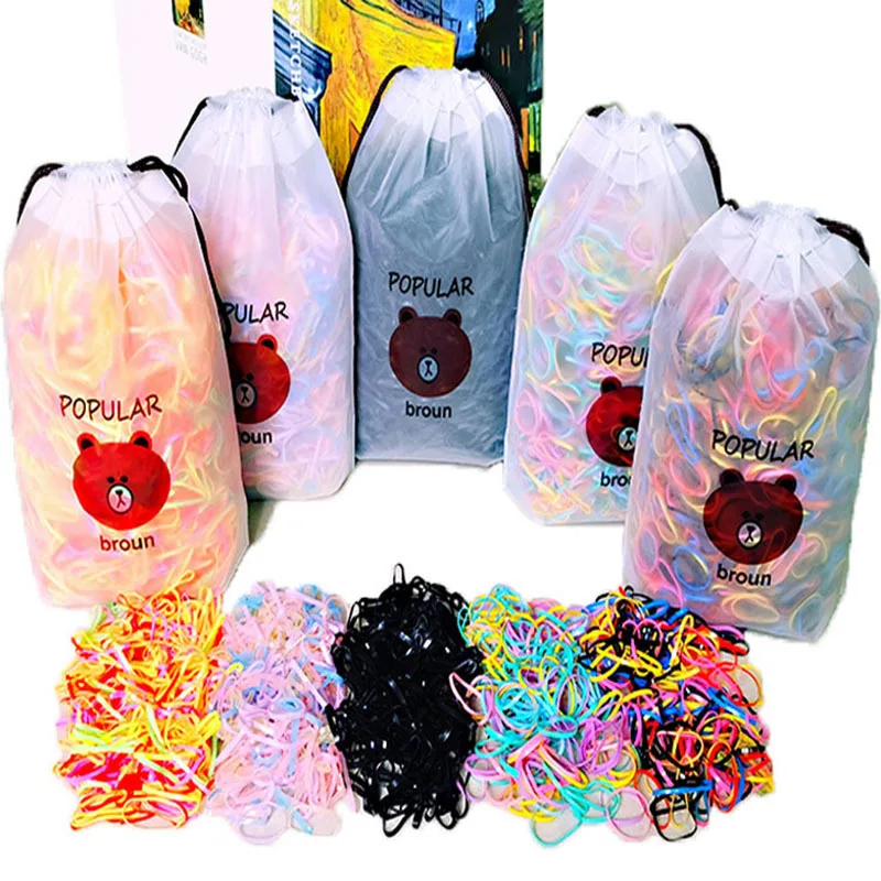 2000pcs Girls Hair Accessories gift Nylon Rubber Band Elastic Hair Bands Headband Children Ponytail Holder Bands Kids Ornaments
2000pcs Girls Hair Accessories gift Nylon Rubber Band Elastic Hair Bands Headband Children Ponytail Holder Bands Kids Ornaments