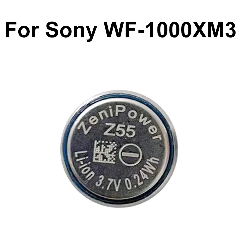New 100% Original Battery for Sony WF-1000XM3 WF-SP900 WF-SP700N WF-1000X ZeniPower Z55 Battery TWS Earphone 3.7V 65mAh CP1254
New 100% Original Battery for Sony WF-1000XM3 WF-SP900 WF-SP700N WF-1000X ZeniPower Z55 Battery TWS Earphone 3.7V 65mAh CP1254