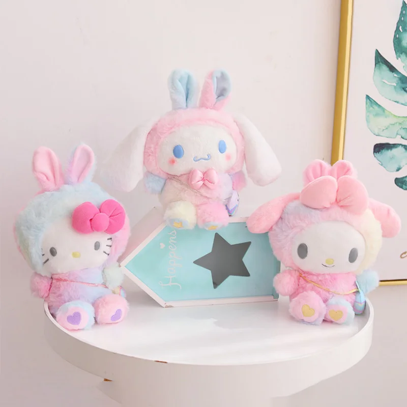 Sanrio плюшевые игрушки Мелоди Китти кавайные мягкие животные плюшевые аниме игрушки для детей мягкие куклы Подарки для девочек
Sanrio плюшевые игрушки Мелоди Китти кавайные мягкие животные плюшевые аниме игрушки для детей мягкие куклы Подарки для девочек