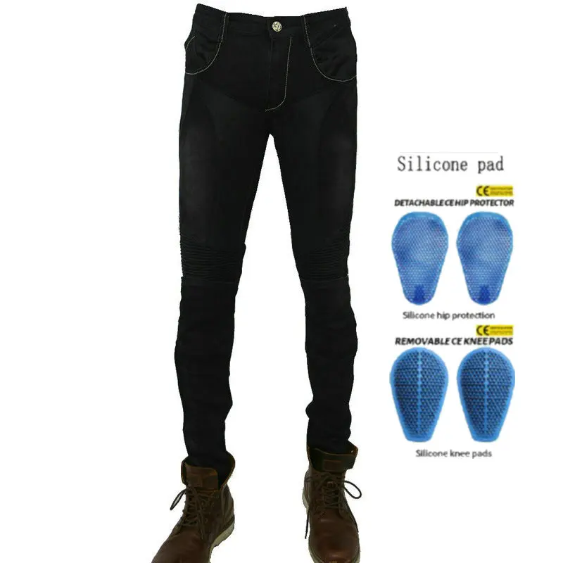 Loong Biker Summer Motocross Protection Jeans Mesh Breathable Motorcycle Riding Pants Knight Casual Super Fit Slim Trousers
Loong Biker Summer Motocross Protection Jeans Mesh Breathable Motorcycle Riding Pants Knight Casual Super Fit Slim Trousers