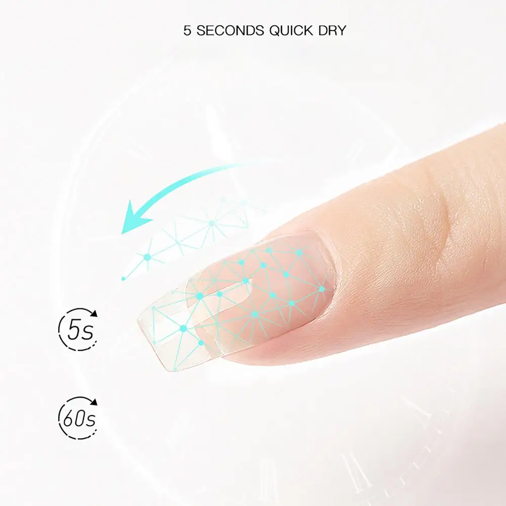 15ml Nail Extension Gel 5 Seconds Quick Building Fast Phototherapy Crystal Extension Gel Nail Art Prolong Forms
15ml Nail Extension Gel 5 Seconds Quick Building Fast Phototherapy Crystal Extension Gel Nail Art Prolong Forms