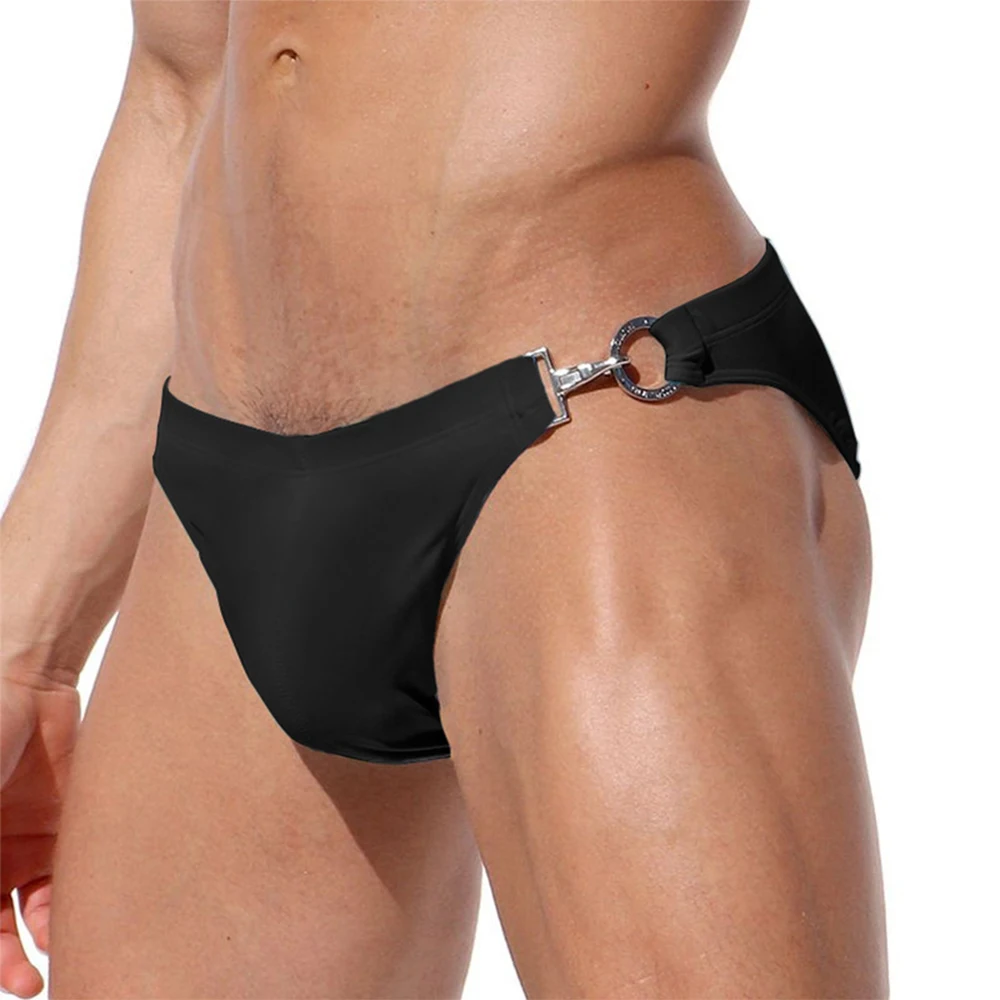 Men Underwear Gay Wet Look Pouch Briefs Metal Buckle Imitation Leather Trunks Breathable Flexible Comfortable Briefs
Men Underwear Gay Wet Look Pouch Briefs Metal Buckle Imitation Leather Trunks Breathable Flexible Comfortable Briefs