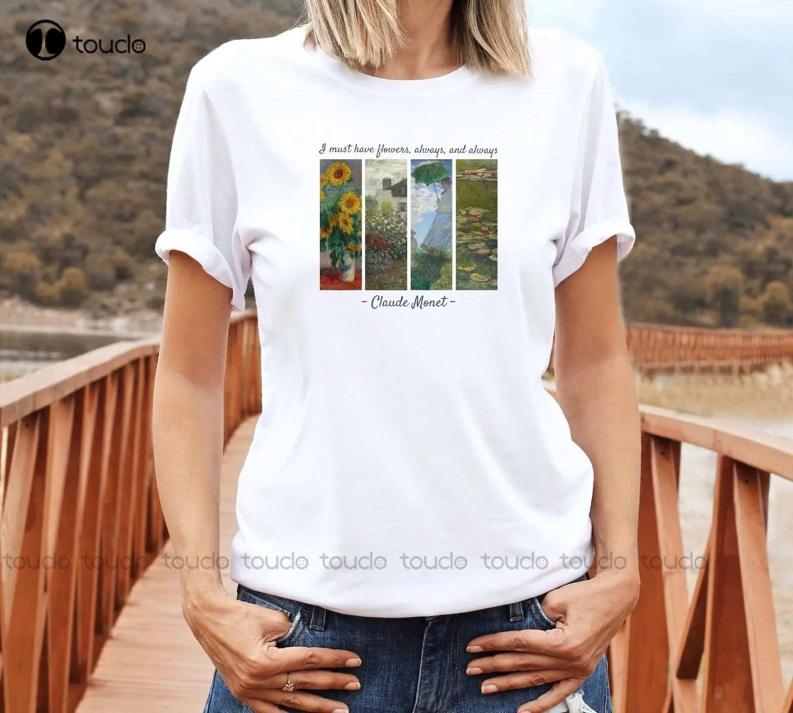 Claude Monet T-Shirt - Monet Quote Shirt - Monet Flower Paintings Hiking Shirts Women Custom Gift Xs-5Xl Printed Tee Streetwear
Claude Monet T-Shirt - Monet Quote Shirt - Monet Flower Paintings Hiking Shirts Women Custom Gift Xs-5Xl Printed Tee Streetwear