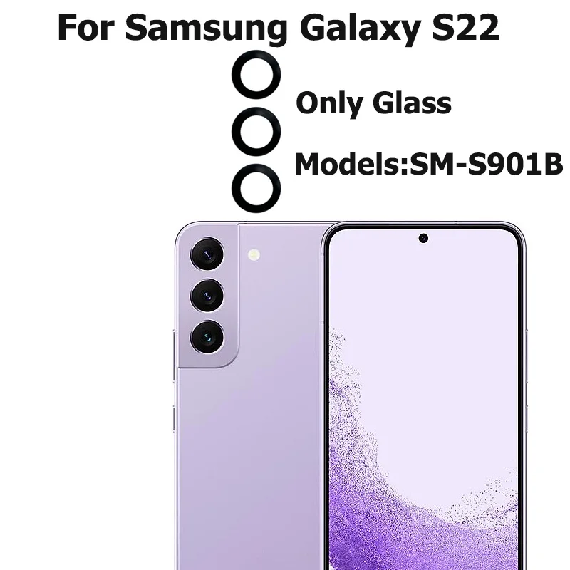 Original Back Rear Camera Glass Lens Cover For Samsung Galaxy S22 Main Camera Glass Lens With Sticker Adhesive Repair Parts
Original Back Rear Camera Glass Lens Cover For Samsung Galaxy S22 Main Camera Glass Lens With Sticker Adhesive Repair Parts