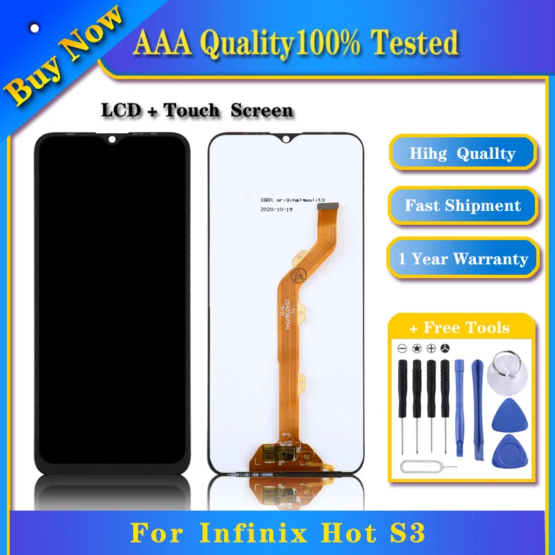 100% Tested TFT LCD Screen for Infinix Hot S3 X573, X573B with Digitizer Full Assembly Display Touch Replacement Phone Parts
100% Tested TFT LCD Screen for Infinix Hot S3 X573, X573B with Digitizer Full Assembly Display Touch Replacement Phone Parts