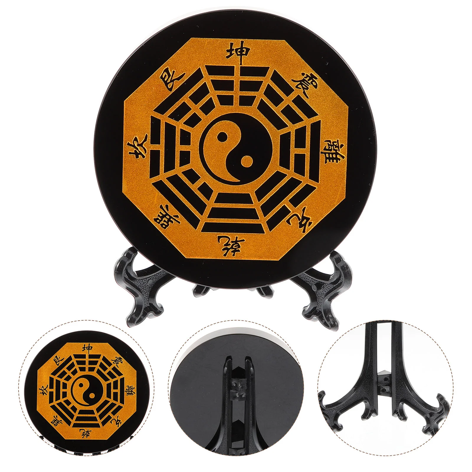 Photo Prop Eight-diagram Decor Stone Small Home Artwork Crafts Ornament Simulation Obsidian
Photo Prop Eight-diagram Decor Stone Small Home Artwork Crafts Ornament Simulation Obsidian