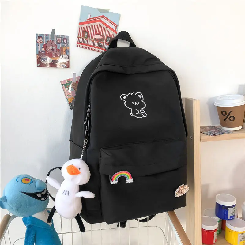 Dropshipping school bags female high school students simple large capacity canvas backpack ins super fire backpacks
Dropshipping school bags female high school students simple large capacity canvas backpack ins super fire backpacks