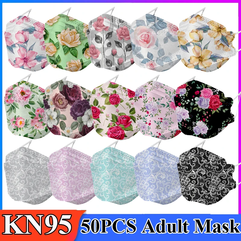 KN95 Masks Fish Shape 3D Adult Colores Mascarillas 4 Layers Filter Protective Face Flower Printed FFP2 Masks for Adults Women
KN95 Masks Fish Shape 3D Adult Colores Mascarillas 4 Layers Filter Protective Face Flower Printed FFP2 Masks for Adults Women