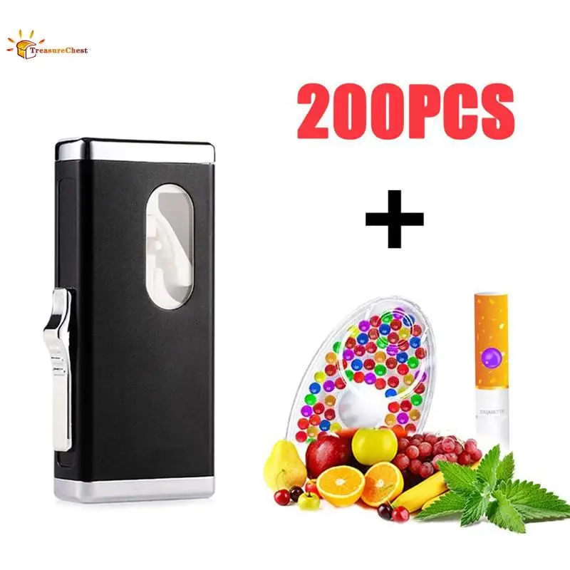Exquisite Pop-up Smoke Beads Box 200PCS Mixed Fruit Flavor Beads Smoker Accessories Gift To Friends
Exquisite Pop-up Smoke Beads Box 200PCS Mixed Fruit Flavor Beads Smoker Accessories Gift To Friends