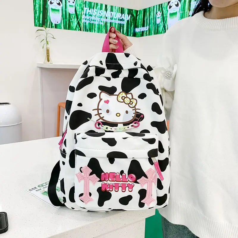 2023 HelloKitty Schoolbag Kawaii Sanrio Student Cartoon Large Capacity Backpack Cute Girl Travel Bag Children's Birthday Gift
2023 HelloKitty Schoolbag Kawaii Sanrio Student Cartoon Large Capacity Backpack Cute Girl Travel Bag Children's Birthday Gift
