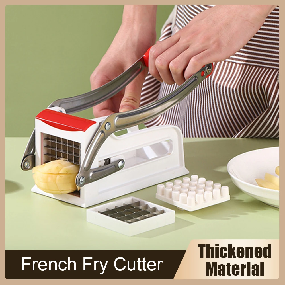 Multifunctional Stainless Steel Home French Fries Potato Chips Strip Slicer Cutter Chopper Chips Machine Making Kitchen Tool
Multifunctional Stainless Steel Home French Fries Potato Chips Strip Slicer Cutter Chopper Chips Machine Making Kitchen Tool