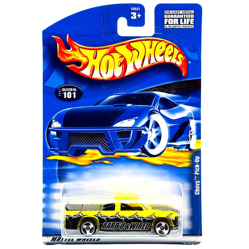 Hot Wheels 2001 COLLECTOR NO.101 Automobile Series BARBD WRIED CHEVY PICK-UP 1/64 Metal Cast Model Collection Toy Vehicles
Hot Wheels 2001 COLLECTOR NO.101 Automobile Series BARBD WRIED CHEVY PICK-UP 1/64 Metal Cast Model Collection Toy Vehicles