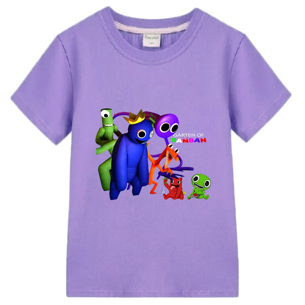 Garden of Banban Children 100%Cotton T-shirt Cartoon Summer Short Sleeves Cute girls clothes boys clothes kids clothes Gift
Garden of Banban Children 100%Cotton T-shirt Cartoon Summer Short Sleeves Cute girls clothes boys clothes kids clothes Gift