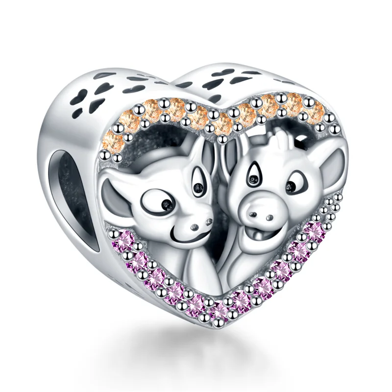 La Menars Charms Love Heart 925 Silver Beads for Women Bracelet Animal Design Jewelry New Necklace Accessories
La Menars Charms Love Heart 925 Silver Beads for Women Bracelet Animal Design Jewelry New Necklace Accessories