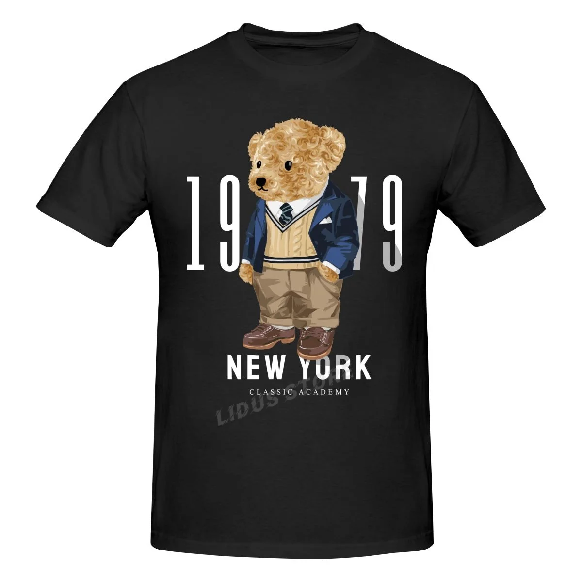 New York 1979 Cute Teddy Bear T shirt Harajuku Clothing Short Sleeve Cotton Streetwear Graphic Tshirt Tees
New York 1979 Cute Teddy Bear T shirt Harajuku Clothing Short Sleeve Cotton Streetwear Graphic Tshirt Tees