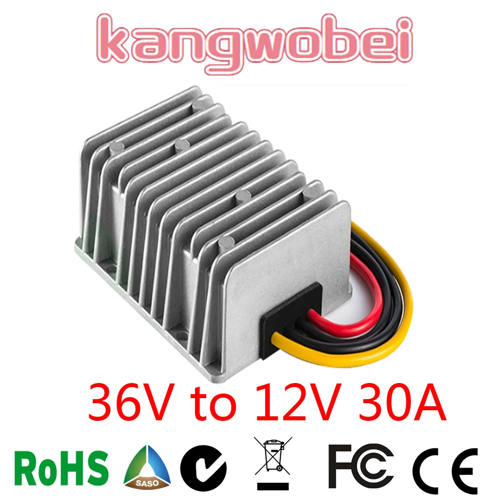 36V to 12V 30A Voltage Stabilizer Golf Cart Voltage Reducer DC DC Step Down Power Converter Buck Regulator Transformer
36V to 12V 30A Voltage Stabilizer Golf Cart Voltage Reducer DC DC Step Down Power Converter Buck Regulator Transformer